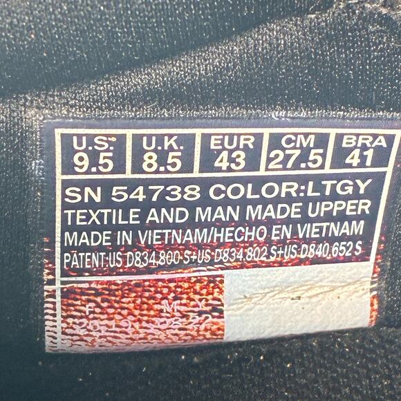 Skechers GO Walk Evolution Ultra Gray Slip On Walking Shoes 54738 Men’s Size 9.5 - Picture 9 of 10